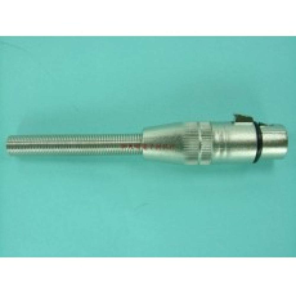 3P佳能插座銅殼附尾