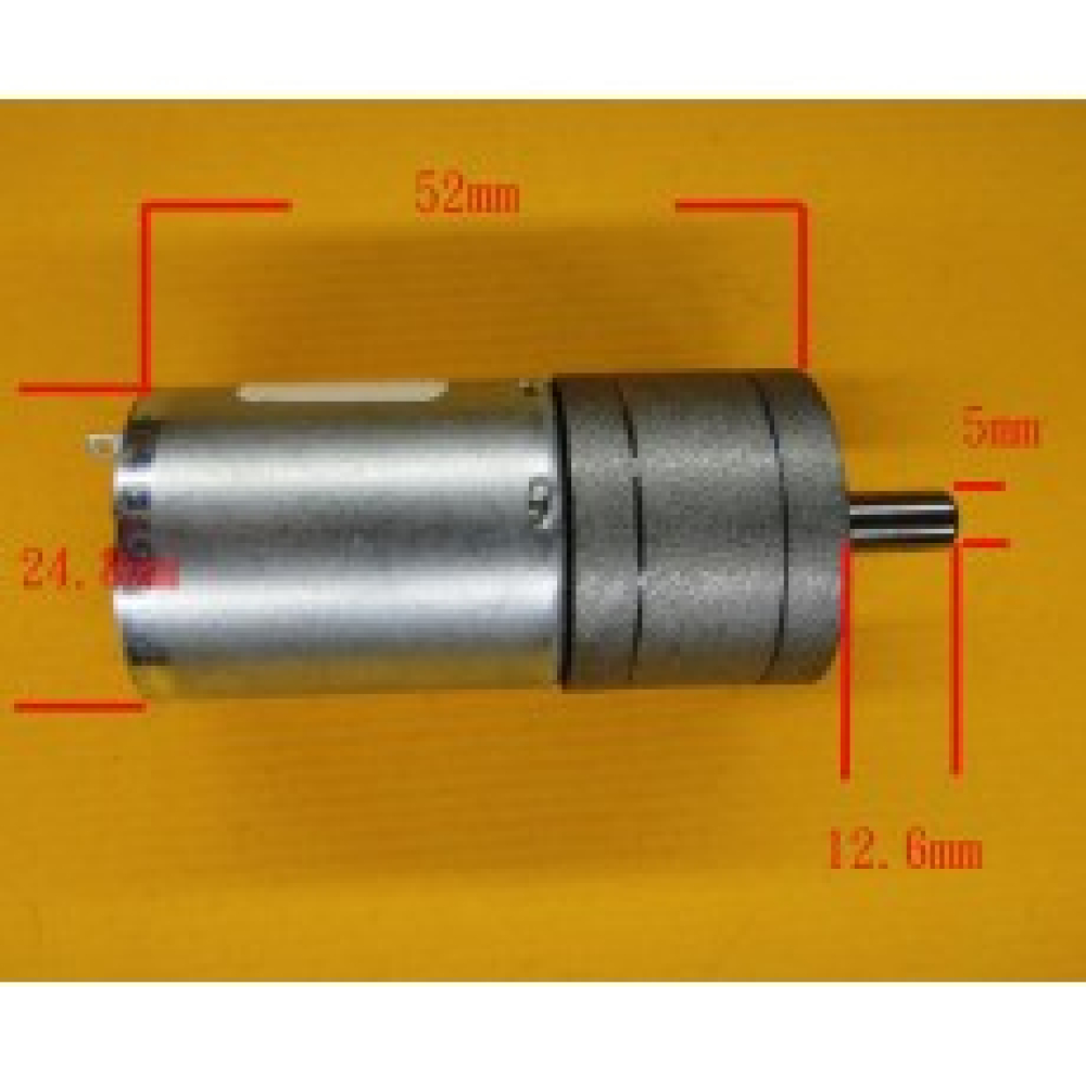 370金屬齒輪大扭矩全新直流減速電機大力 智能小車馬達9V-12V-24V KR-0022-77