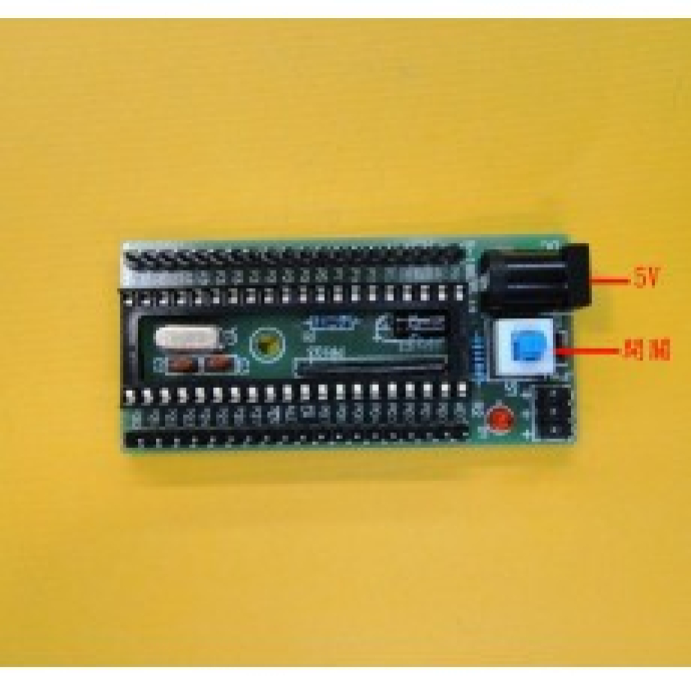 經典51單晶片  最小系統板 開發板 適合STC89C52和AT89S52 成品 K51-0013