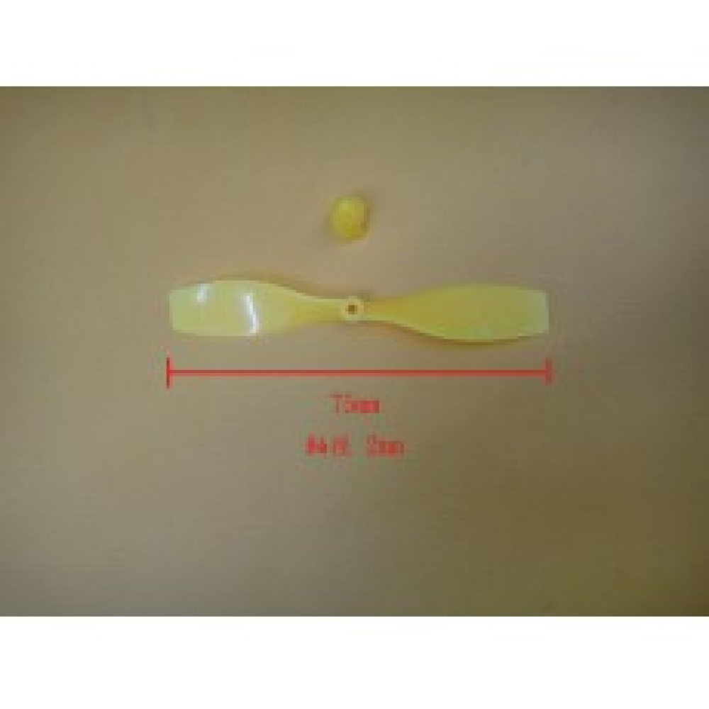 直升機三翼航模 直升機 尾翼航模 螺旋槳 DIY 直徑75mm 軸徑2mm D-0029
