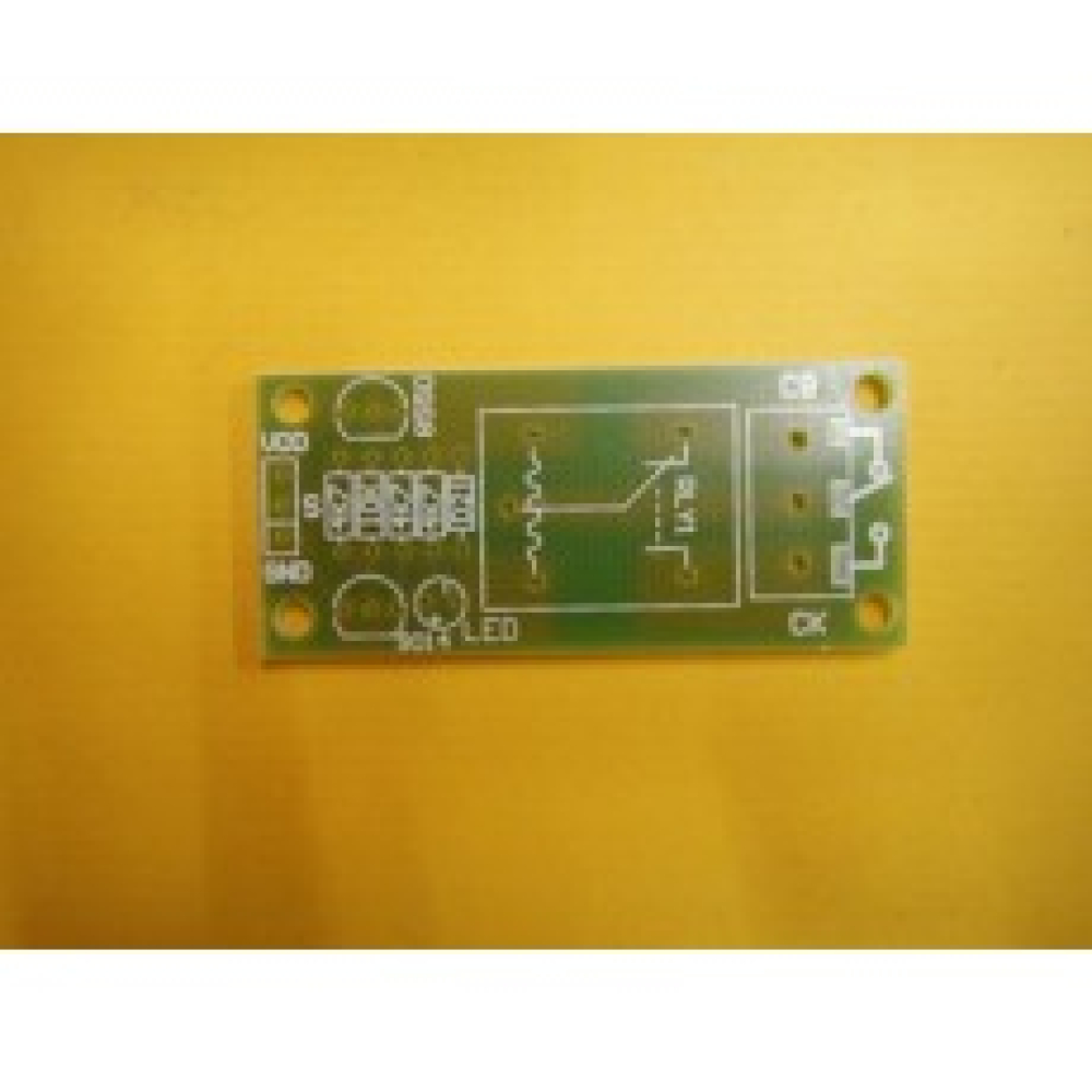 1路繼電器模組控制板 優質擴展板 PCB板 5V 12V 高電平動作 KC-0022