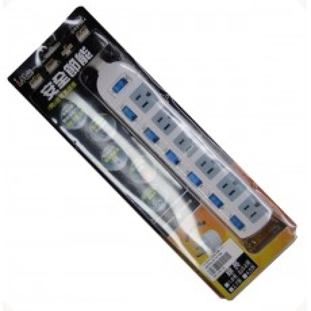 SG-716-6 3P7切6座15A安全大師延長線6尺