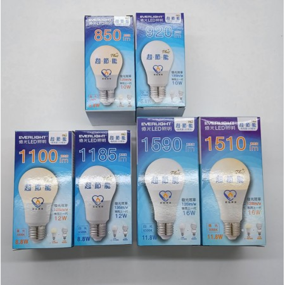 EV-13-Y億光LED全電壓球泡13W黃光