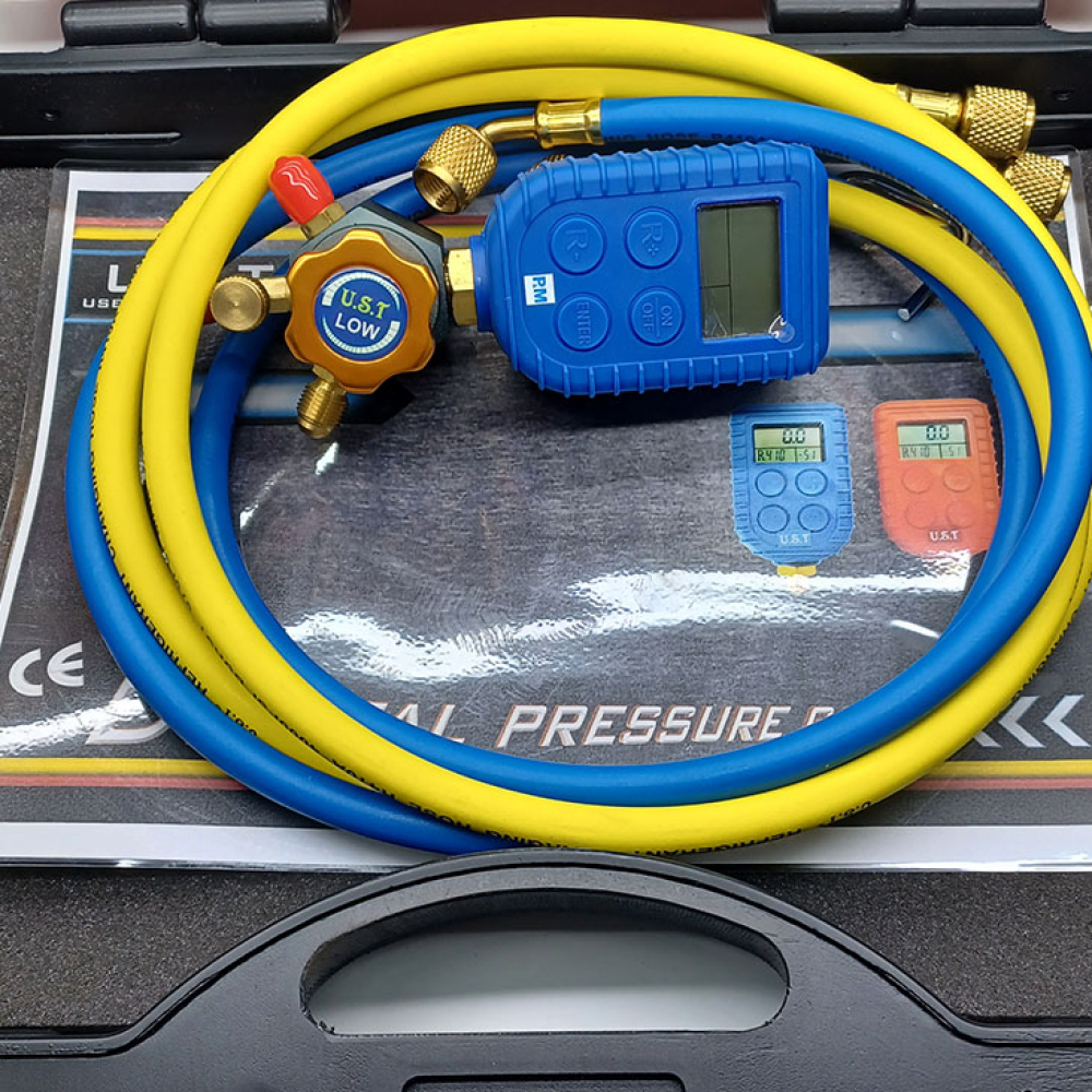 UST-460GLDX(410B)數位冷媒錶組410單錶