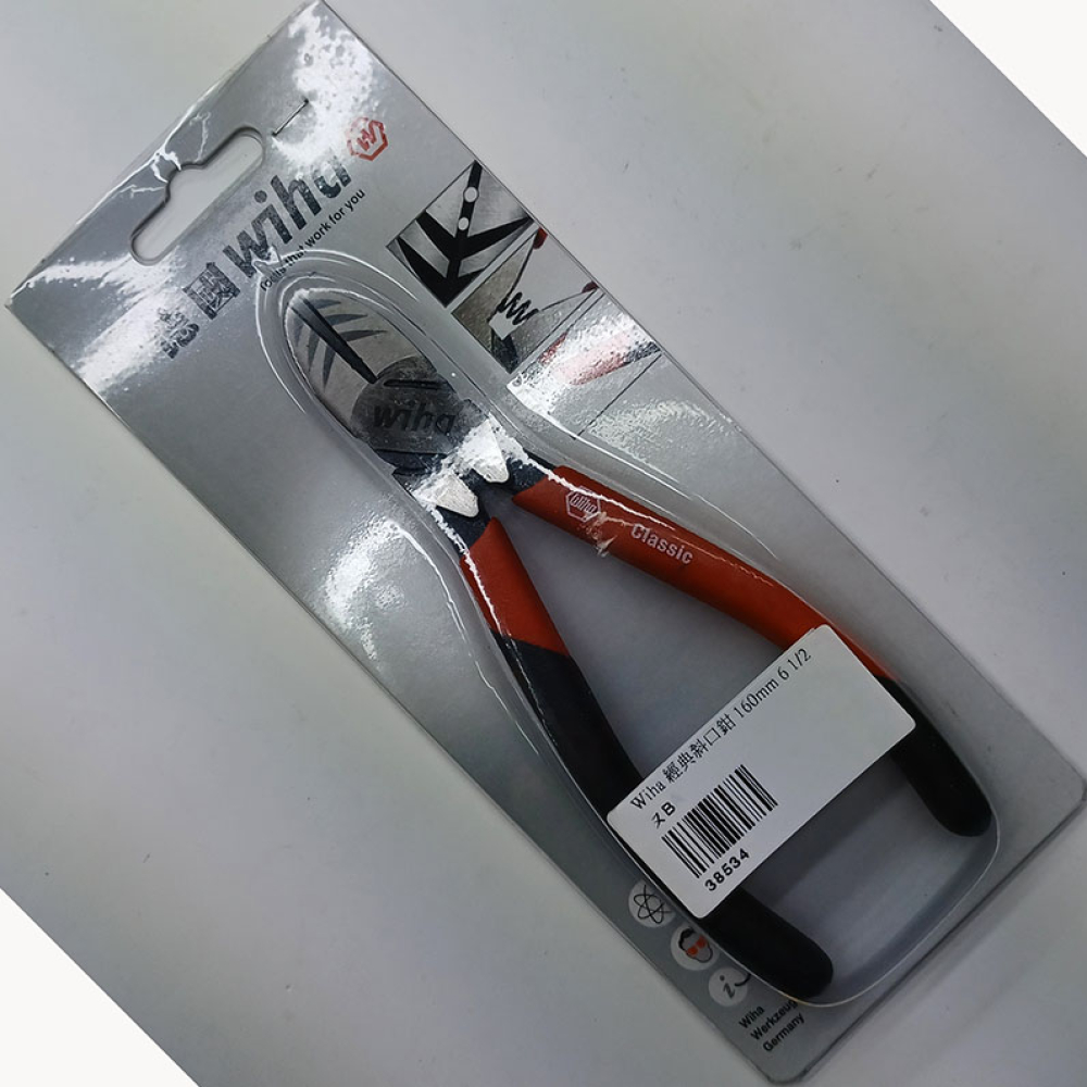 38534 Wiha經典斜口鉗160mm 6-1/2&amp;amp;amp;amp;amp;quot;